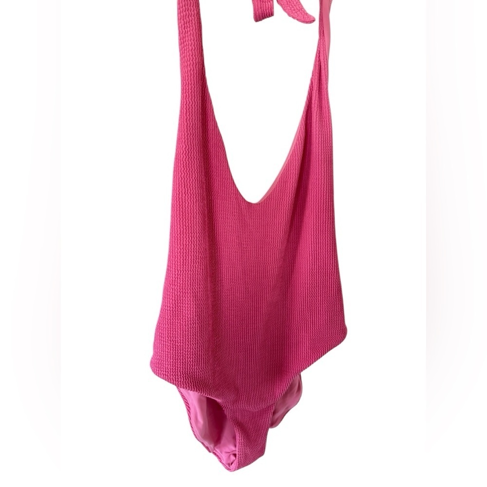 Veronica Beard Salis Halter One Piece Swimsuit - Picture 4 of 9
